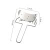 2Pcs/Sets Dumpling Making Tool 304 Stainless Steel Pinch Dumpling Skin Pusher Mold Dumpling Maker Set Dumpling Making Artifact