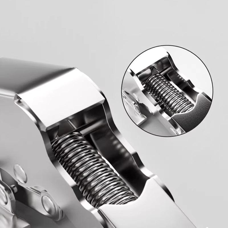 2/10PCS 90 Degree Steel Cabinet Hinges No-Drilling Buffer Hinge Kitchen Cabinet Cupboard Hinges DIY Furniture Hardware Tools