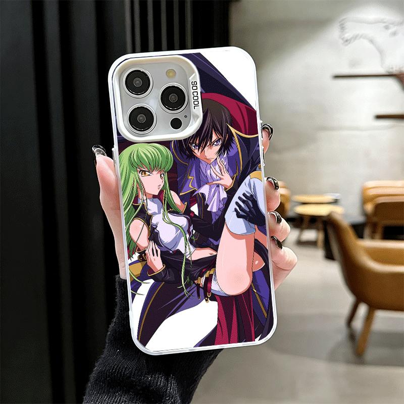 Code Geass Anime Shockproof Phone Case for iPhone 17 Air 16 16E 15 Pro Max 14 Plus 13 Mini 12 Back Cover Anti Fall Fundas