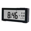 Digital Clock Bedside Clocks Snooze Table Decoration Easy Desk 12/24H