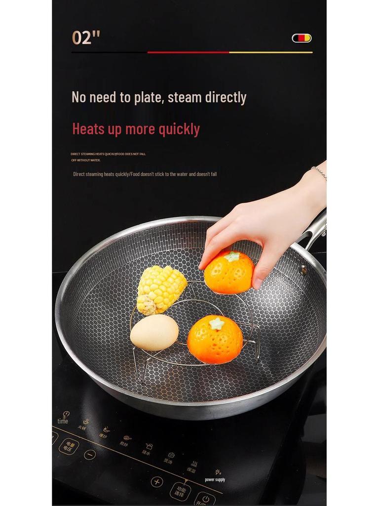 Three-Pack Stainless Steel High-Leg Steaming Rack for Rice and Pressure Cookers
