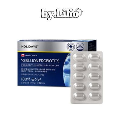 10 Billion Probiotics Supplement 60 Tablets (30g)