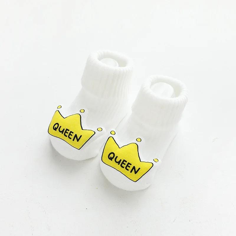 Cute Cartoon Animal Baby Socks Boys Girls Spring Autumn Soft Cotton Bear Cat Elephant Anti Slip Soled Newborn Toddler Socks New