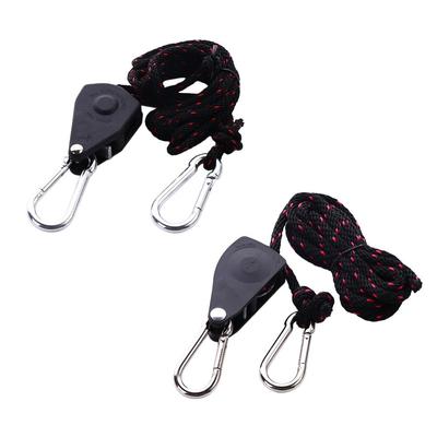 Rope Tensioner Rope Hanger Outdoor Pulley Adjuster Adjutsable Rope Hanger Tent Lanyard Pulley