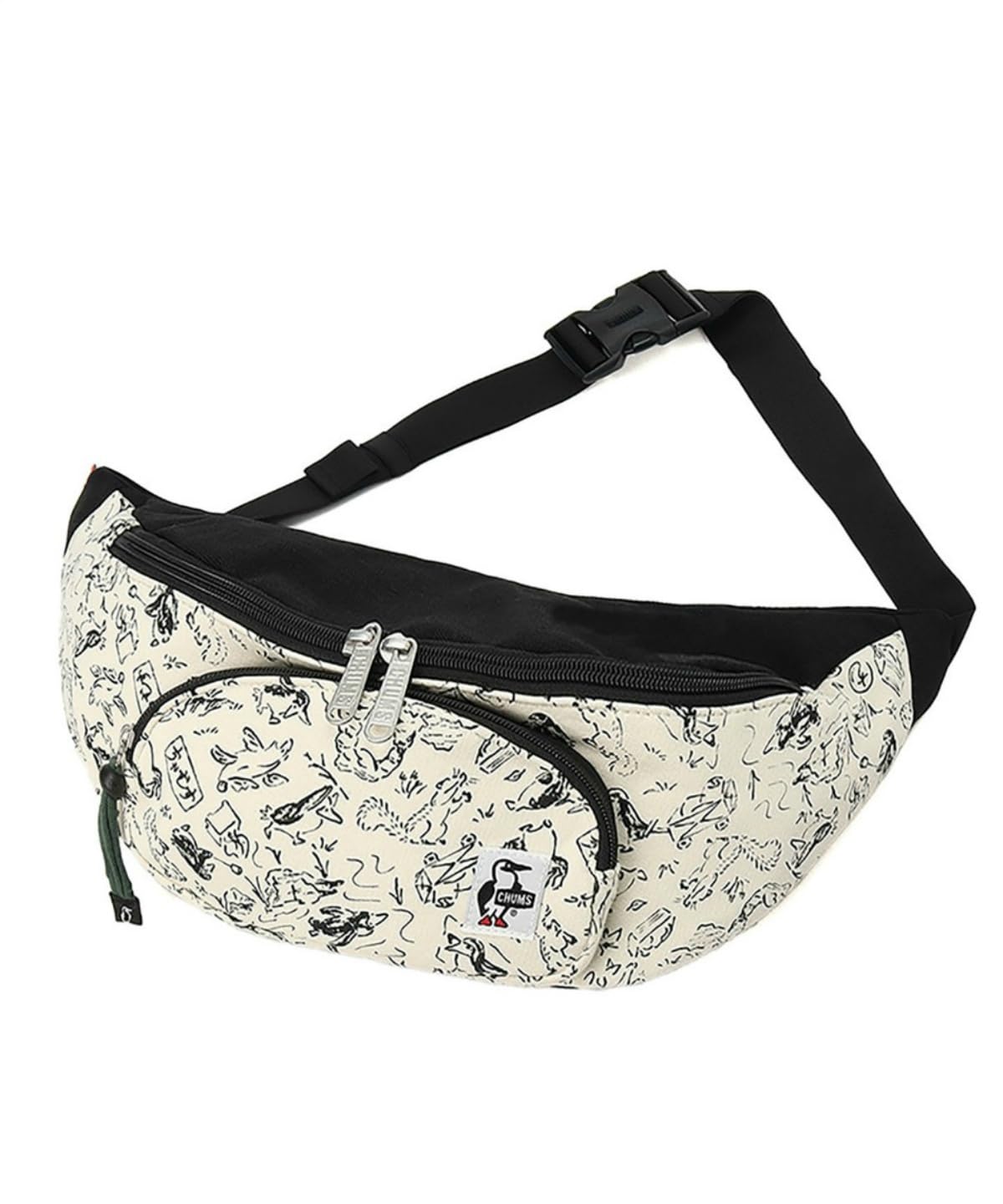 

Packing Organizer Fanny Pack Sweat Nylon Chojugiga [Chums]