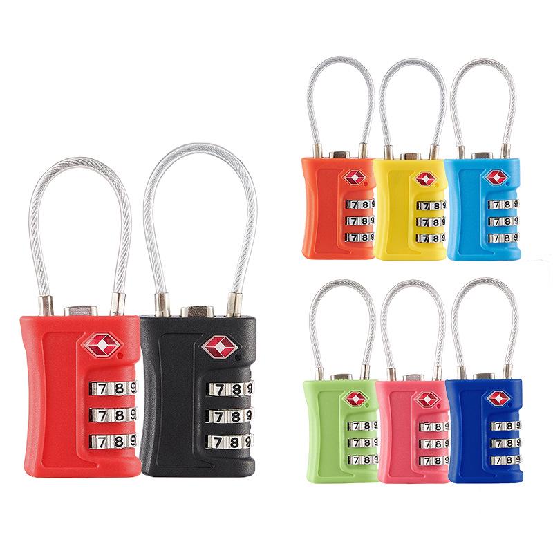 TSA Travel Combination Luggage Lock for Secure International Journeys