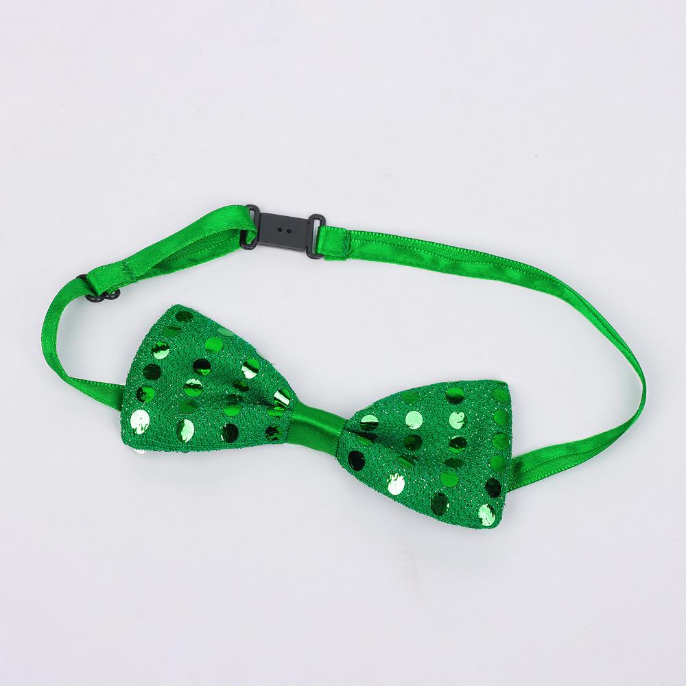 Sparkly Irish Green Sequin Tailcoat Jacket for Saint Patrick's Day