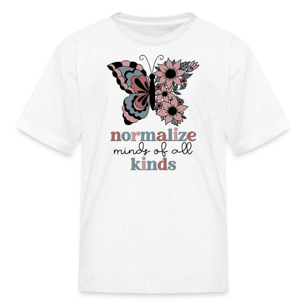 Autism Normalize Minds Of All Kinds Kid s T-Shirt XL