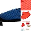 Comfortable Pet Dog Cat Bath Brush Comb Rubber Glove For Gentle Pet Massage