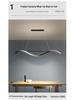 Nordic Modern LED Chandelier: Irregular Creative Lighting for Dining, Living Room, or Bar.