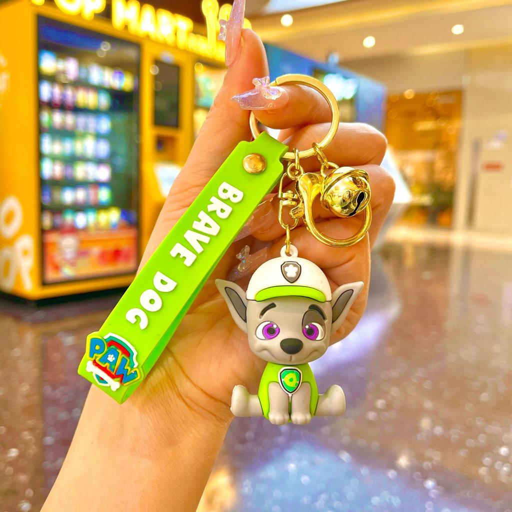 Bedårande Gris & Panda Stapelleksak Hängsmycke Nyckelring - Sött Par Bilväska Tillbehör, Perfekt Liten Gåva