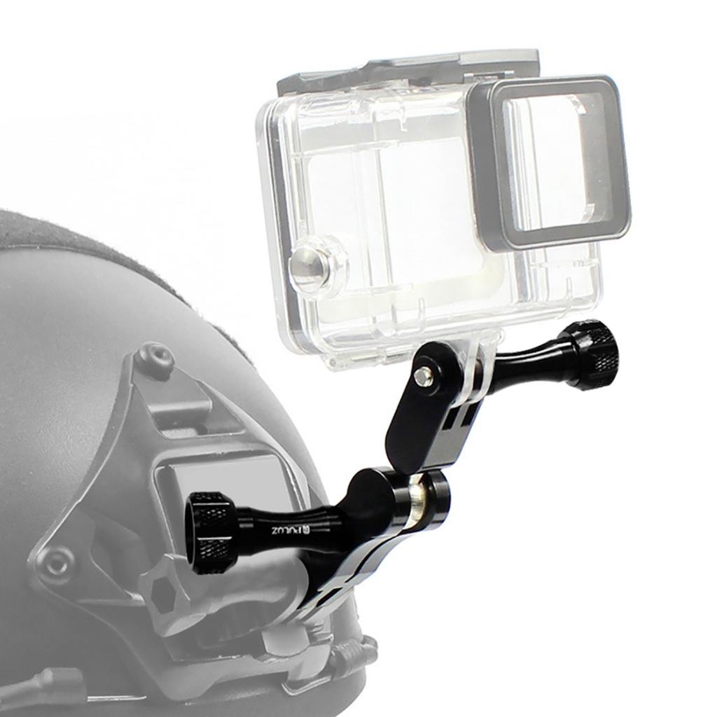 PULUZ PU174 Für GoPro Hero/DJI Osmo Action Metall 360 Grad Schwenkbare Halterung Adapter mit Langen Schrauben