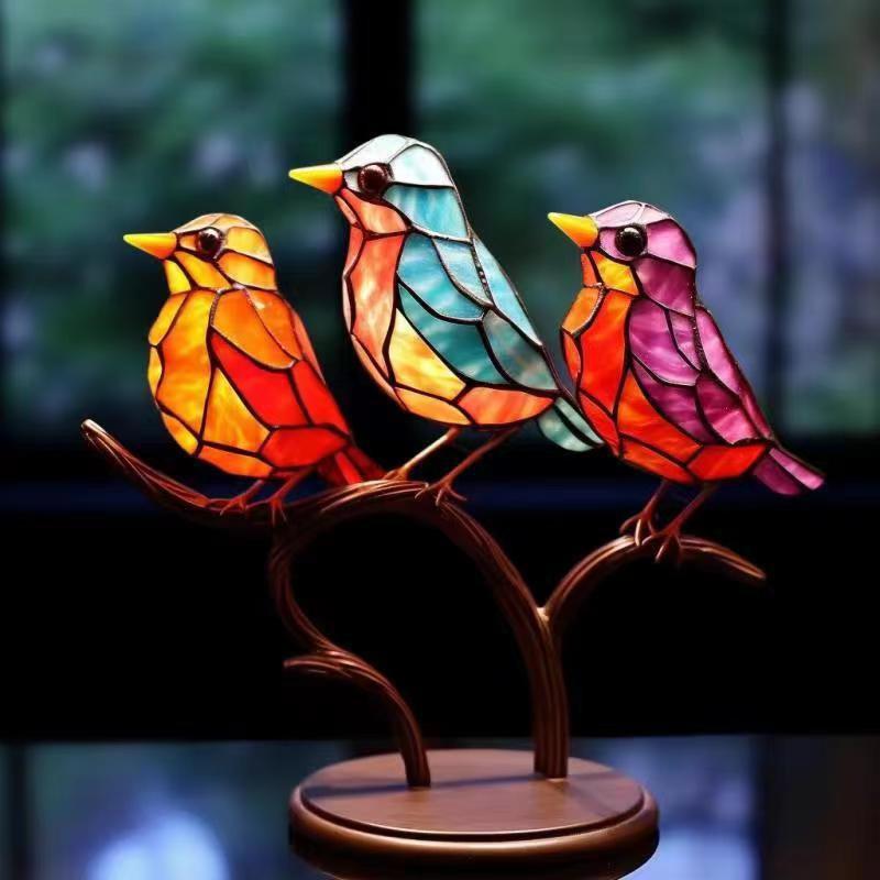 Colorful Bird Ornament for Home & Office - 2023 Collection