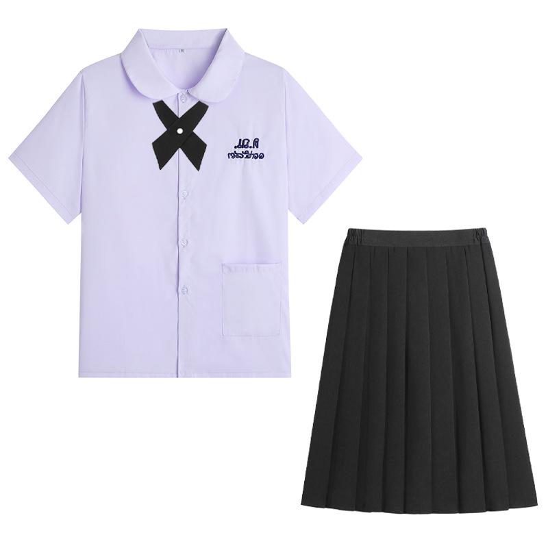 JK Uniform Thai-Style School Outfit Set for Girls - Ideal for Junior To High School: Graduation, Sports Meets, Choir Performances