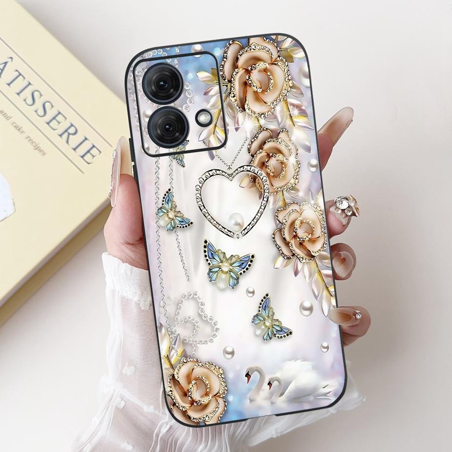 For Motorola Moto G54 5G Case XT2343-1 Luxury Candy Painted Cover Soft TPU Phone Case For Motorola G84 G 54 MotoG54 MotoG84 Bags