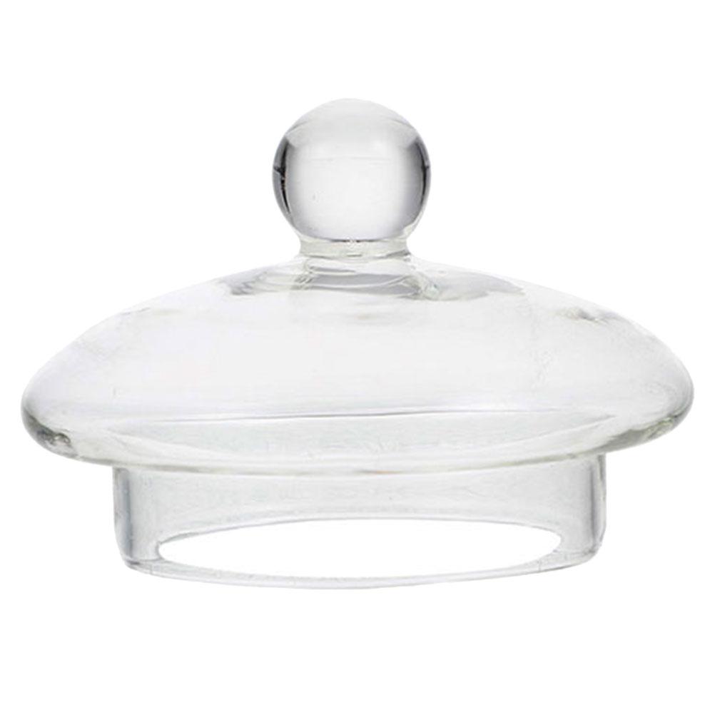 Teekanne Deckel Ersatz Glasdeckel Hitzebeständiger Glasdeckel Sieb Kanne Glasabdeckung Filter Für Haushalt Reise Ersatz