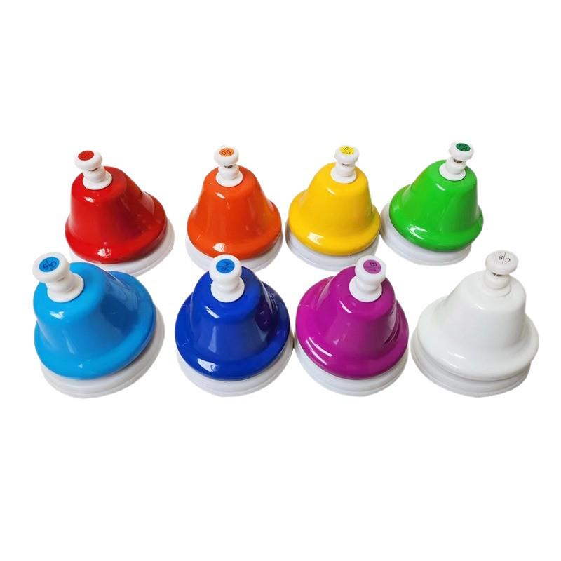 Campanelli a 8 Toni Orff: Campanelli Melodici Colorati Educativi per Bambini