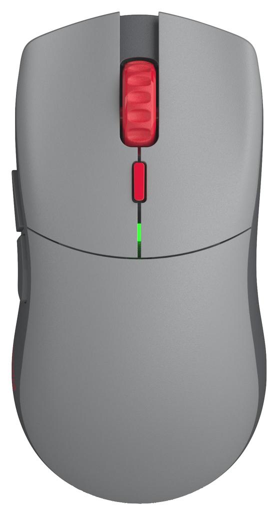 Glorious Series One PRO Wireless - Centauri (Grey/Red) - Ultra-lightweight, Durable, High-performance Gaming Mouse GLO-MS-P1W-CT-FORGE MS625