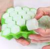 296/37 Cubetti in Silicone a Nido d'Ape Vassoi per Ghiaccio Riutilizzabili per Alimenti Grande Capacità Macchina per il Ghiaccio con Coperchi per Succhi Cocktail Stampini per Ghiaccio