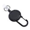 Retractable Keychain Professional Thickened 1mm Stainless Steel Wire Rope Prevents Lost Carabiner