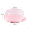 8 inch Cake Carrier with Handle Cupcake Container Muffin Tart Cookie Dessert Keeper for Vegetables