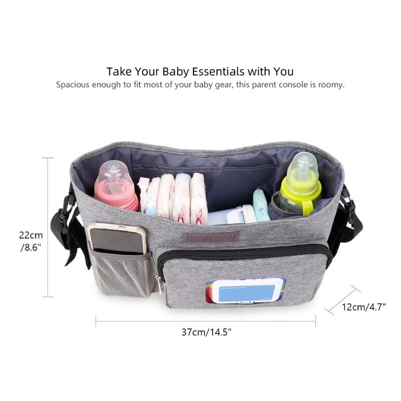Baby Stroller Bag Organizer Nappy Diaper Mummy Bag Carriage Pram Pushchair Holder Universal Stroller Accessories Outdoor