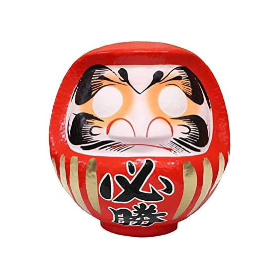 Takasaki Daruma Figurine Red No. 10 28x26x30cm [Great Wish Fulfillment/Unity] HSDM-10-RE-2