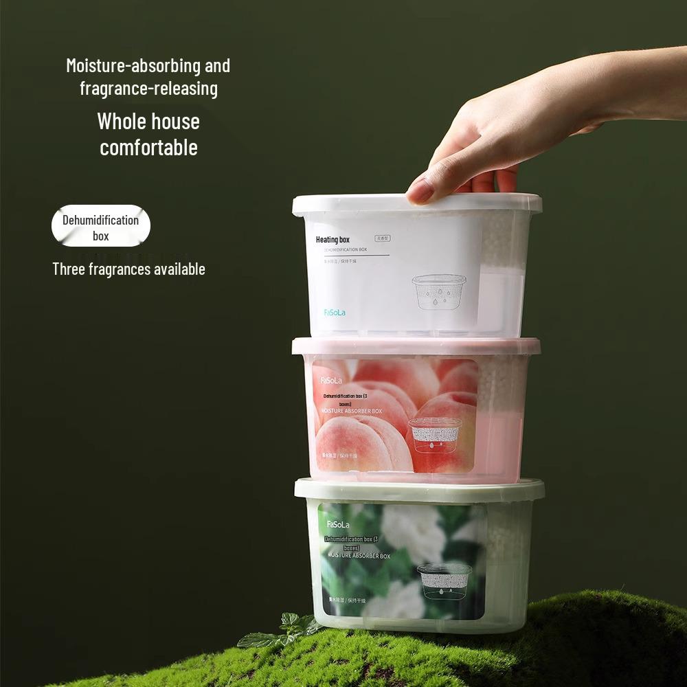 Huinan Indoor Wardrobe Dehumidifier Box - Moisture-Proof, Anti-Mold Desiccant for Special Household Use.