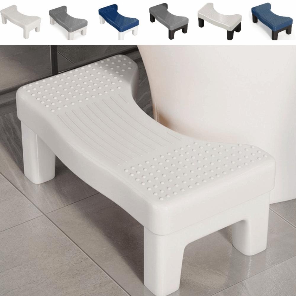 Rutschfester Badezimmer-Fußhocker Stuhl Stabile Fußstütze Stuhl Toilettenstuhl Badezimmer