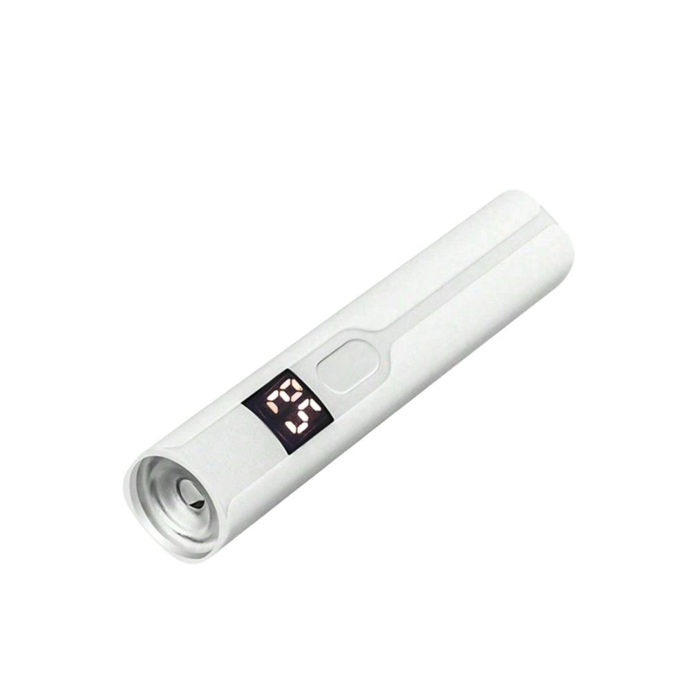 

1/2 шт. Ручная УФ-лампа для ногтей, Портативная светодиодная лампа для ногтей с цифровым таймером, Быстрая сушка лака для ногтей, Гелевая лампа для запекания для дома Type-C wire