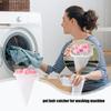 Reusable Washing Machine Hair Catcher Filter Bag Laundry Lint Remover Ball Washer Hair Collector Lint Catcher Laundry Cleaning