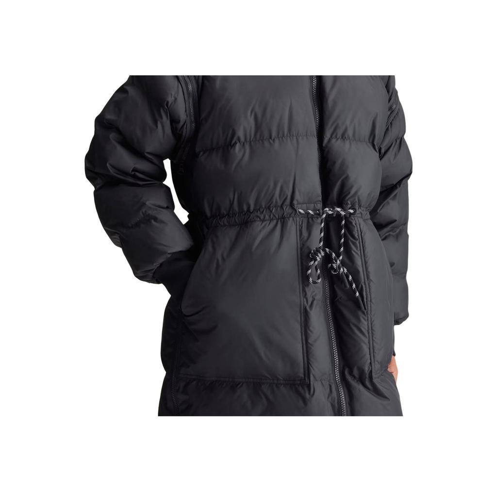 Adidas Stella McCartney Collection Solid Color Loose Fit Mid-Length Long Sleeve Jacket Women Jackets Black IX3081