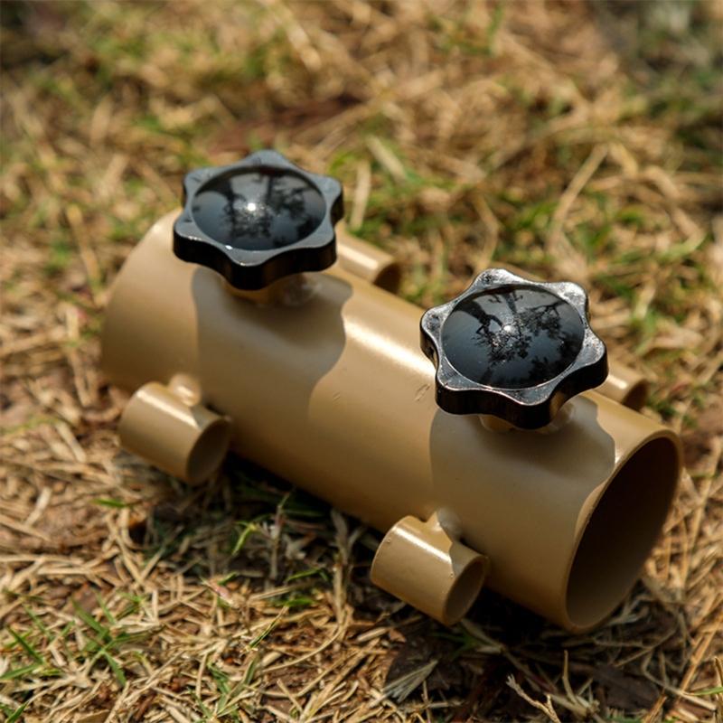 Camping Metal Tents Tube Suit Stainless Umbrellas Rod Outdoor Ground Holder for Reliable Stability