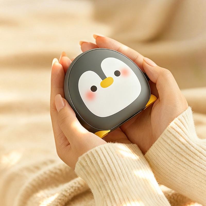 Rechargeable Hand Warmer Fast Heating 3 Adjustable Temperature Portable Design For Indoor Outdoor Use