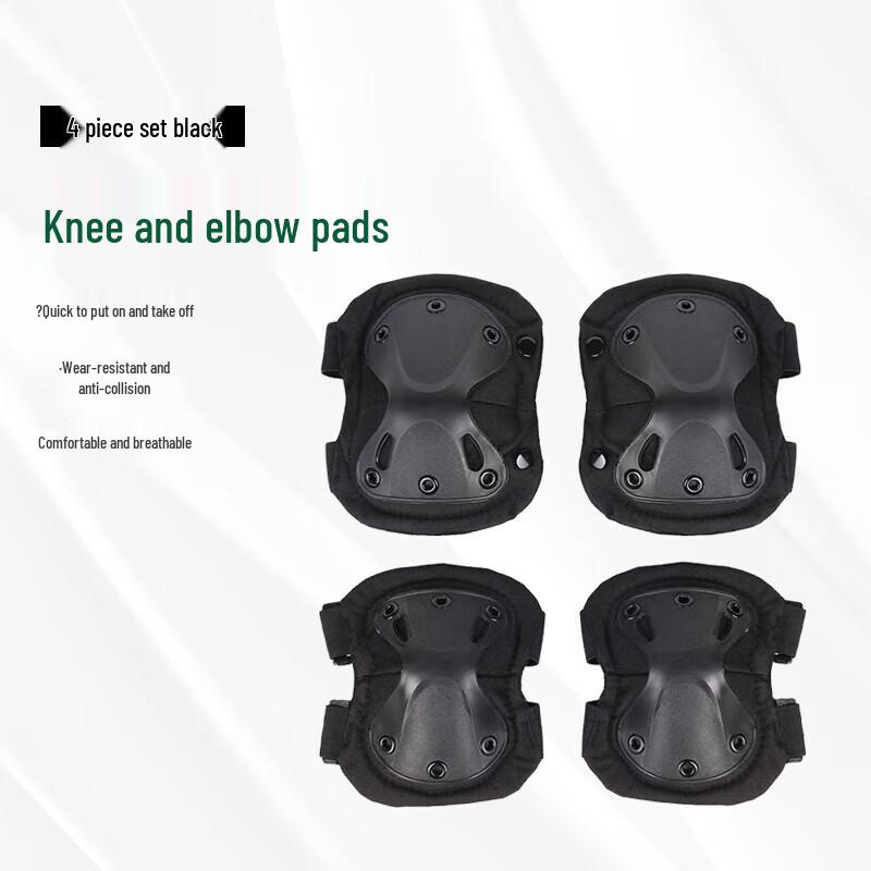 Nuoyu Tactical Outdoor Knee & Elbow Pad Set