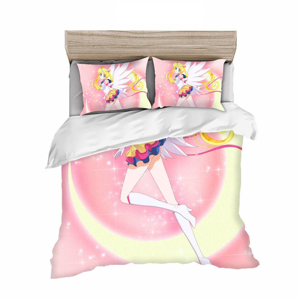 3-Piece Set 1 Quilt Cover  3d Children'S Bedding Set  100% Polyester Duvet Cover Suitable For Children And Adults Home