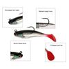 Yousheng 1/3/5Pcs 8CM/9.25G Soft Fishing Lure with Hook Glow-in-the-dark PVC Bionic Artificial Swimbait Freshwater Saltwater Trout Bass Fishing
