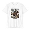 Ride Wild Rodeo Spirit T-Shirt | Cowboy Horse Western Graphic