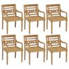 Day and Night - Day and Night Batavia Chairs 6 Units Solid Teak Wood