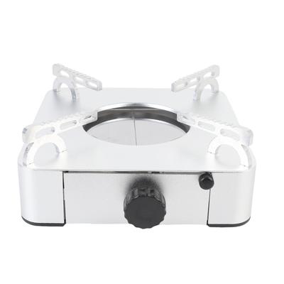 Alcohol Stove Aluminum Alloy Portable Even Heating Backpacking Stove for Hiking Camping BBQ Picnic