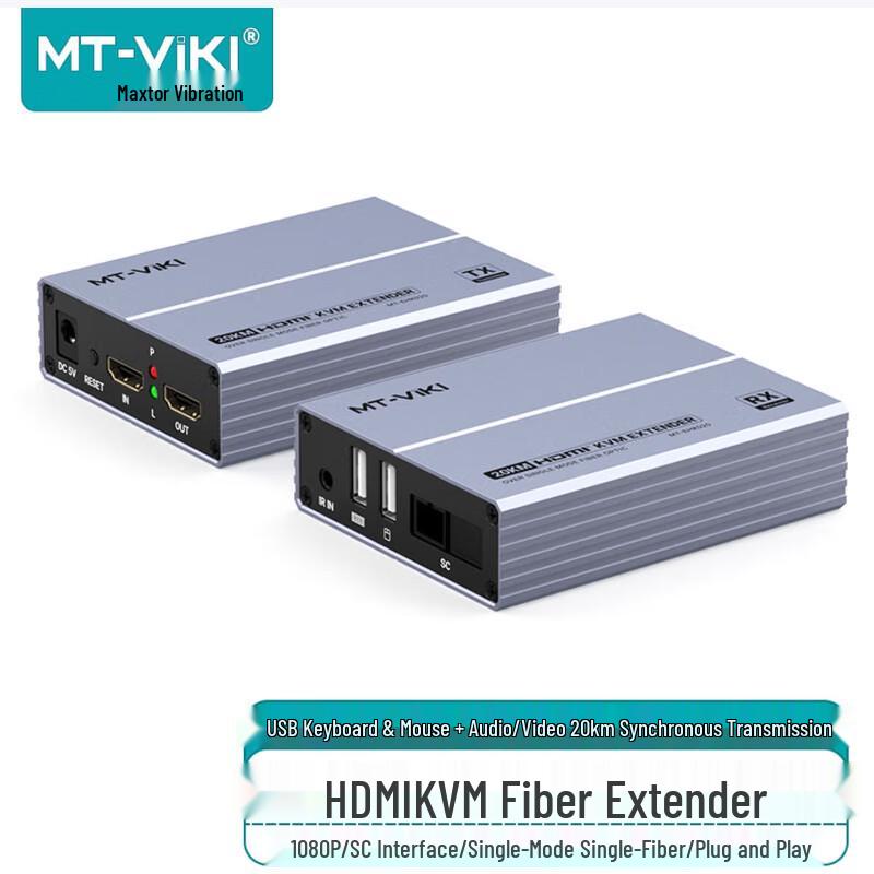 MT-viki 4K HDMI KVM Fiber Optic Extender with USB