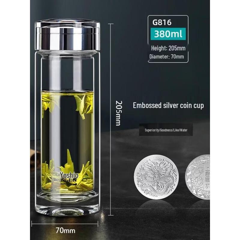 Shui Yi Sheng Insulated Glass Water Bottle