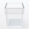 MUJI Refrigerator Organizing Tray Small Transparent MDP23A3S