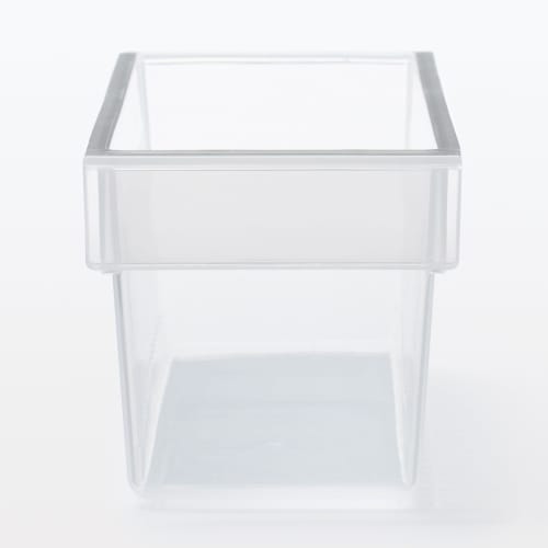 MUJI Refrigerator Organizing Tray Small Transparent MDP23A3S