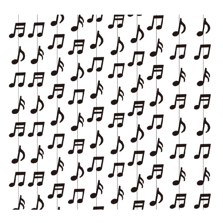 Black Musical Notes Party Decorations To Create Music Atmosphere for Themed Celebration Recycled Paper User Friendly Design