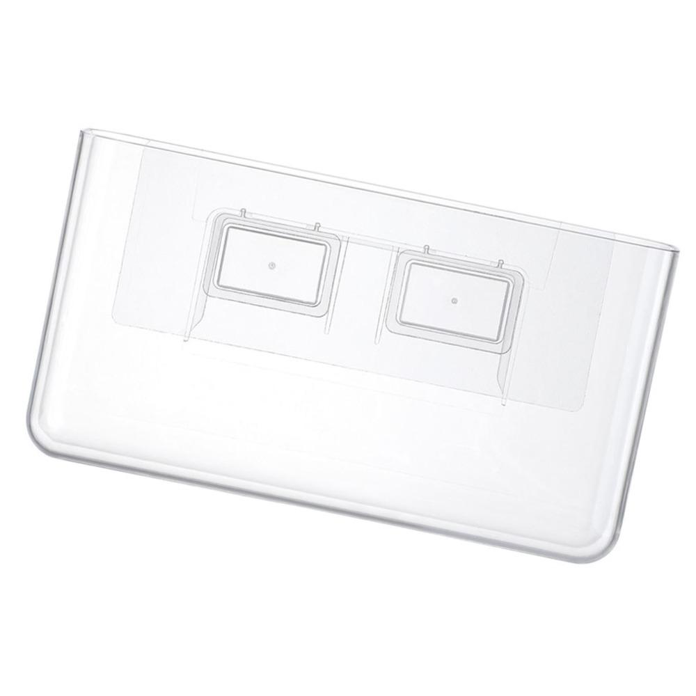 No Drill Shower Organizer Transparent Wall Mount Organizer Storage Box Holder  Bedroom