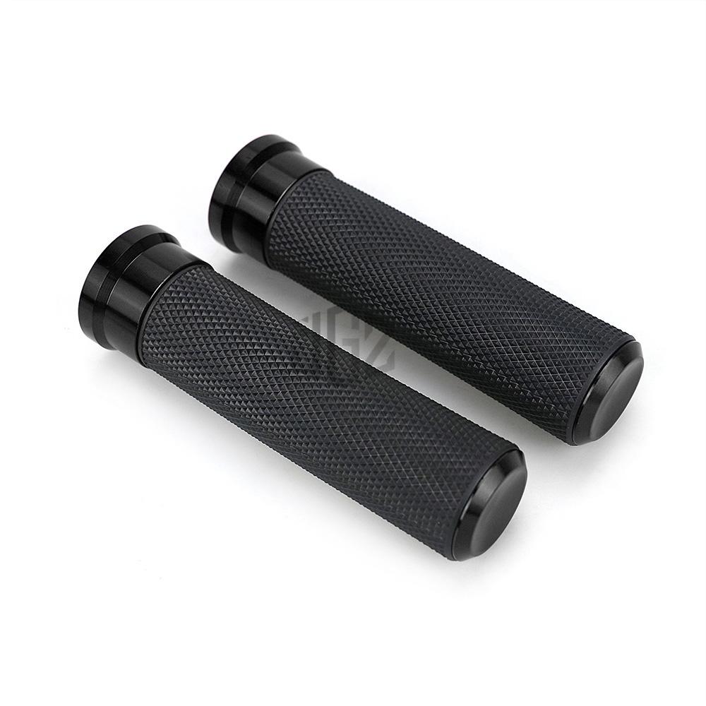 Motorcycle CNC Aluminum Rubber Gel Handlebar Grips Handgrips for PIAGGIO GILERA GP800 FUOCO CX125 Runner 200 125 NEXUS 300 500 чёрный