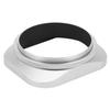 Haoge LH-W55T 55mm Square Metal Screw-in Lens Hood with Shade Design Cap for Canon, Nikon, Sony, Leica, Zeiss, Voigtlander, and Fujifilm