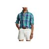 Polo Ralph Lauren SS24 Plaid Point Collar Single-Breasted Long Sleeve Shirt Men Shirts Multicolor MNPOWOV16823328-999