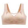 Traceless underwear women's big breasts show small breasts, comfortable to gather, no steel ring to close secondary breasts, anti-sagging, beautiful 